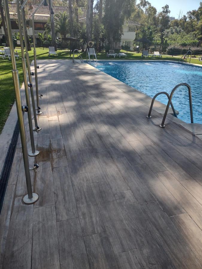 מארבלה Puerto Banus Apartment Near Beachfront, Sunny Terrace, Pool, Tennis Court, Parking And Movies Projector מראה חיצוני תמונה